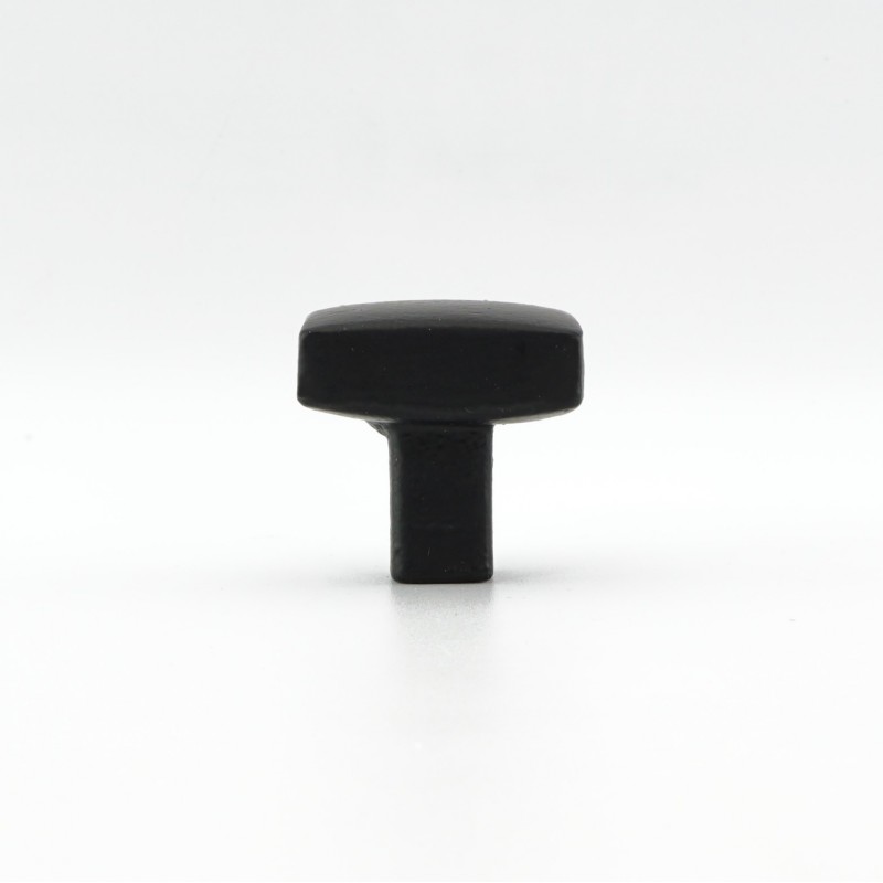 Black iron cabinet knobs | Square knobs | Oak & Forge