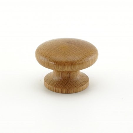 48mm Oak Wooden Cabinet Knob