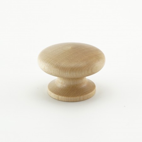 48mm Maple Wooden Cabinet Knob