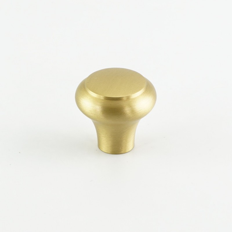 Heritage stepped cabinet knob | Brass and chrome knobs | Oak & Forge