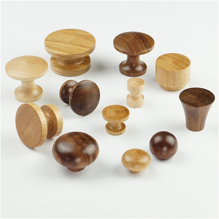 Handmade by Us - Hardwood Cabinet Knobs